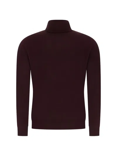 Customer Lovers Roll-neck Fine-knit Sweater In Blue