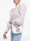 Custommade Puffed-sleeve Striped Shirt In Pink