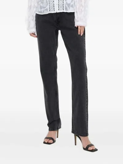 Custommade Straight-leg Jeans In Black
