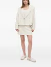 Custommade Tweed Skirt In Neutral