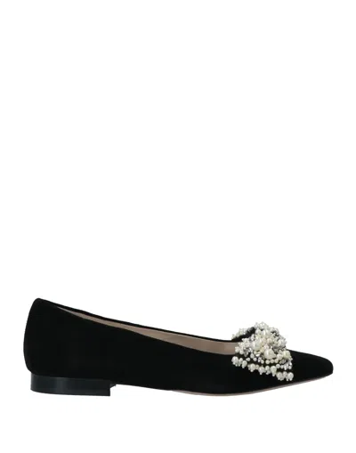 Custommade Ballet Flats In Black