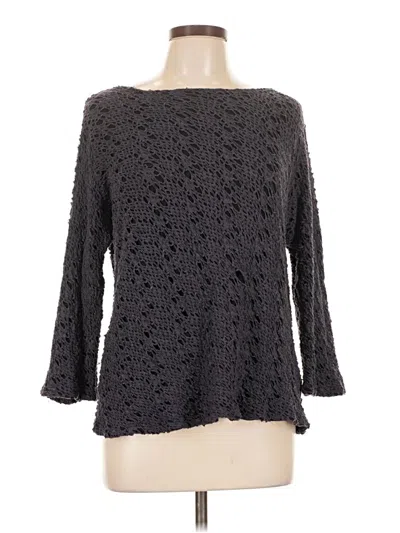 Pre-owned Cut Loose 3/4 Sleeve T-shirt In Gray