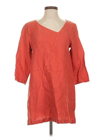 Pre-owned Cut Loose 3/4 Sleeve T-shirt In Orange