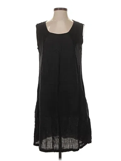 Pre-owned Cut Loose Casual Dress In Black