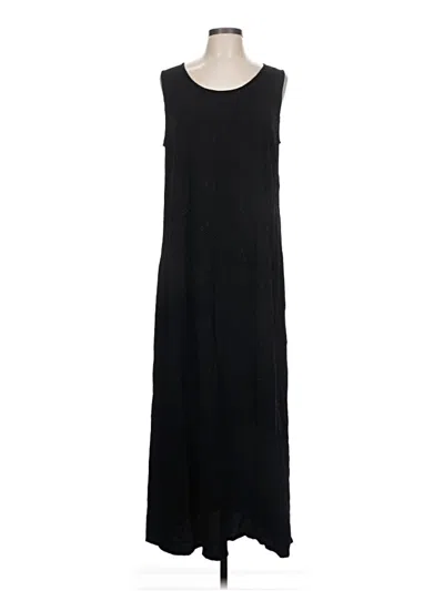 Pre-owned Cut Loose Casual Dress In Black