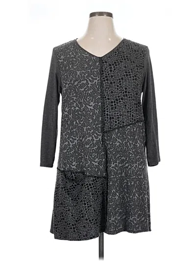 Pre-owned Cut Loose Casual Dress In Gray