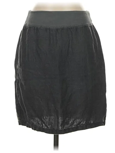 Pre-owned Cut Loose Casual Skirt In Black