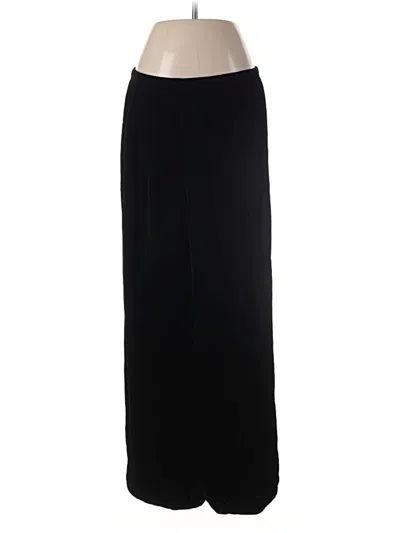 Pre-owned Cut Loose Dress Pants In Black