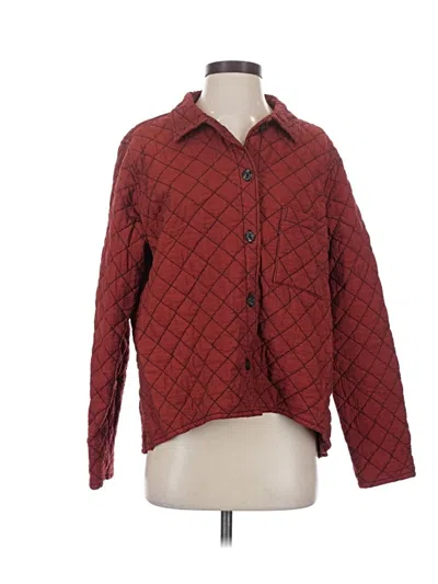 Pre-owned Cut Loose Jacket In Red