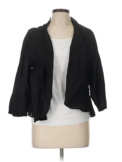 Pre-owned Cut Loose Kimono In Black