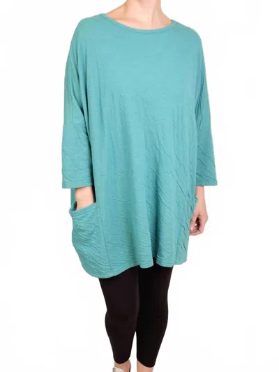 Cut Loose Long Sleeve Crew Pullover In Riviera In Multi