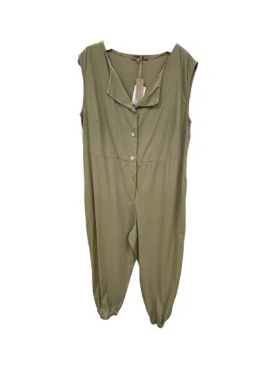 Cut Loose Poplin Jogger In Seaweed