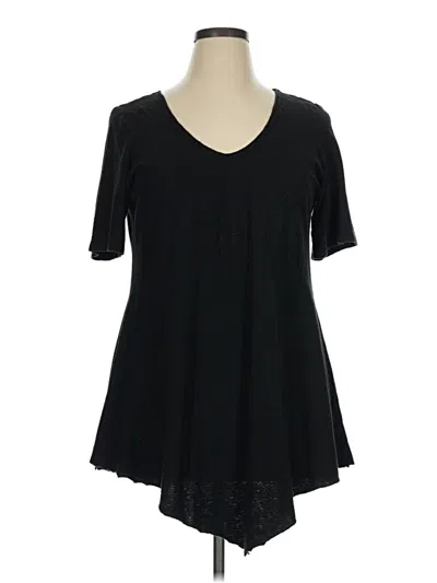 Pre-owned Cut Loose Short Sleeve T-shirt In Black