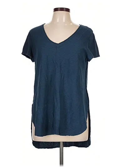 Pre-owned Cut Loose Short Sleeve T-shirt In Blue