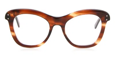 Cutler And Gross 1129 Dt06 Women's Glasses Tortoiseshell Size Standard - Free Lenses - Blue Light Block Available In Brown