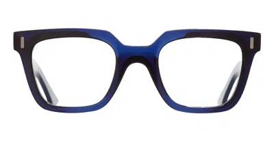 Cutler And Gross 1305 - Navy Blue Rx Glasses In Black