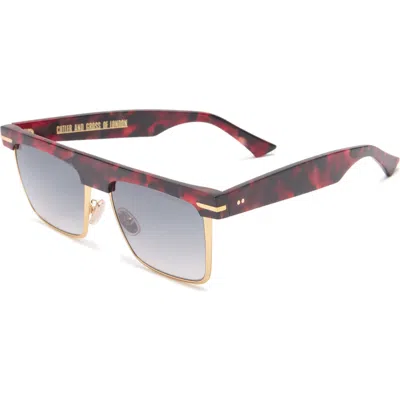 Cutler And Gross 1359 Rectangle Sunglasses In Multi
