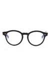 Cutler And Gross Brille Mit Rundem Gestell In 褐色