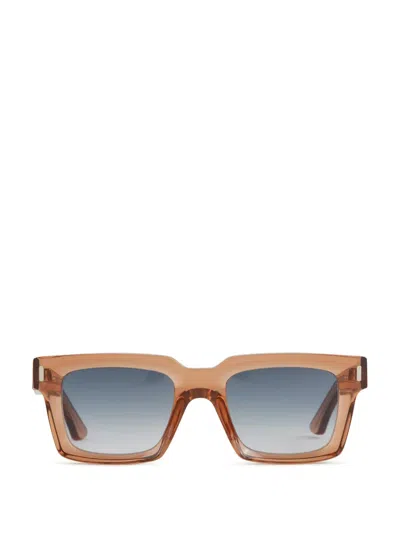Cutler And Gross 1386 Square-frame Sunglasses In Brown