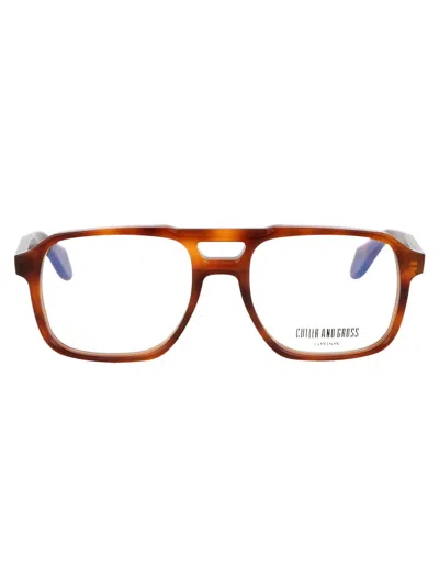 Cutler And Gross Wayfarer-frame Glasses In Brown