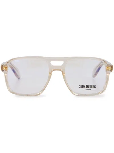 Cutler And Gross 1394 Optical Glasses In Neutrals