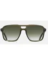 Cutler And Gross 1394 Sunglasses In Green