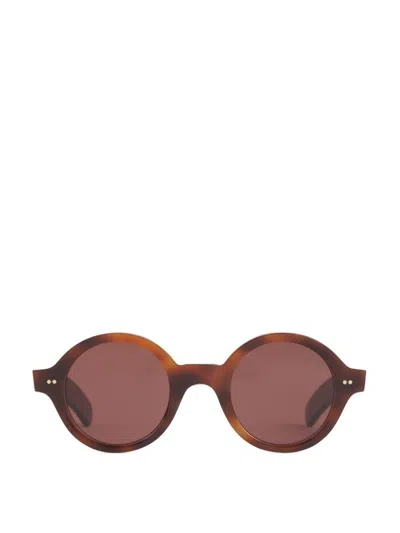 Cutler And Gross Cutler & Gross 1396 Round Frame Sunglasses In Multi