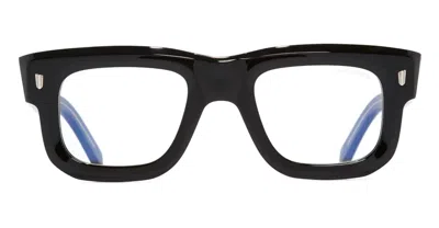 Cutler And Gross 1402 - Black Rx Glasses In Green