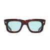 Cutler And Gross Tortoiseshell-effect Square-frame Sunglasses