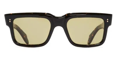 Cutler And Gross 1403 / Havana Sunglasses In Black