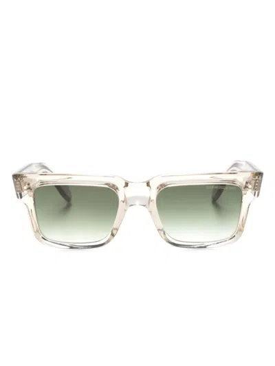 Cutler And Gross 1403 Square-frame Sunglasses In Neutrals