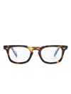 Cutler And Gross 1406 Square-frame Glasses In Brown
