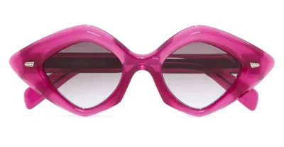 Cutler And Gross 9126 / Fuchsia Sunglasses In Pink