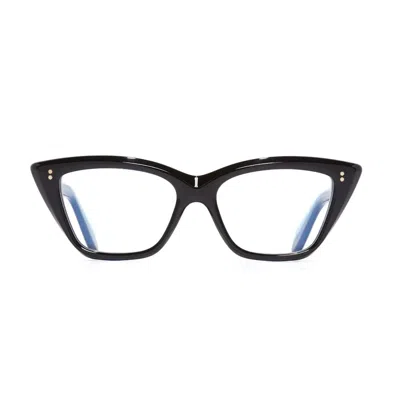 Cutler And Gross 9241 01 Blue On Black Glasses In Nero