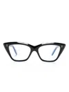 Cutler And Gross 9241 Cat-eye-frame Glasses In Blue