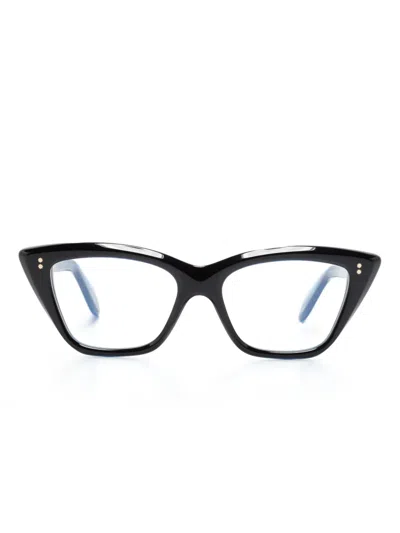 Cutler And Gross 9241 Cat-eye-frame Glasses In Blue