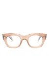Cutler And Gross 9261 Cat-eye-frame Glasses In Braun