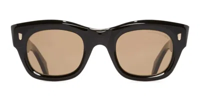 Cutler And Gross 9261 / Olive On Black Sunglasses