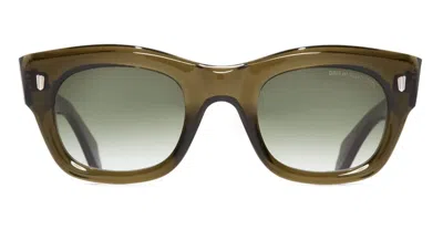 Cutler And Gross Cutler & Gross Sunglasses In Olive