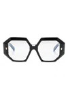 Cutler And Gross 9324 Oversize-frame Glasses In Black