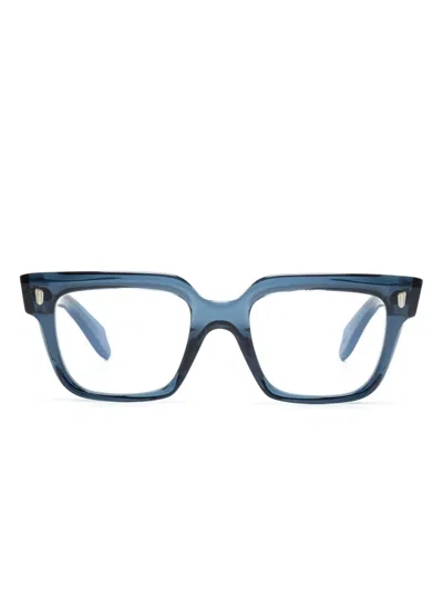 Cutler And Gross 9347 Square-frame Glasses In Blue
