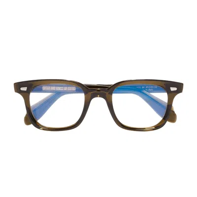 Cutler And Gross 9521 03 Olive Glasses In Green