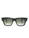 Cutler And Gross 9690 Square-frame Sunglasses In Black