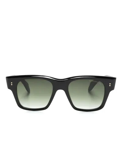 Cutler And Gross 9690 Square-frame Sunglasses In Black