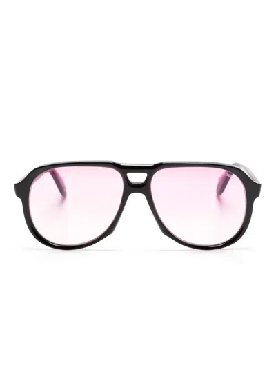 Cutler And Gross 9782 Navigator-frame Sunglasses In Rosa