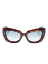 Cutler And Gross 9797 Cat-eye Sunglasses In Brown