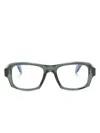 Cutler And Gross 9894 Square-frame Glasses In Grey