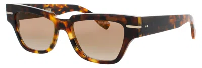 Cutler And Gross Acetate Rectangle Sunglasses In Multi