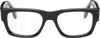 Cutler And Gross Black 9043 Rectangle Optical Glasses