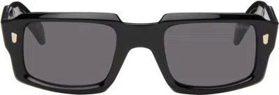 Cutler And Gross Black 9495 Rectangle Sunglasses